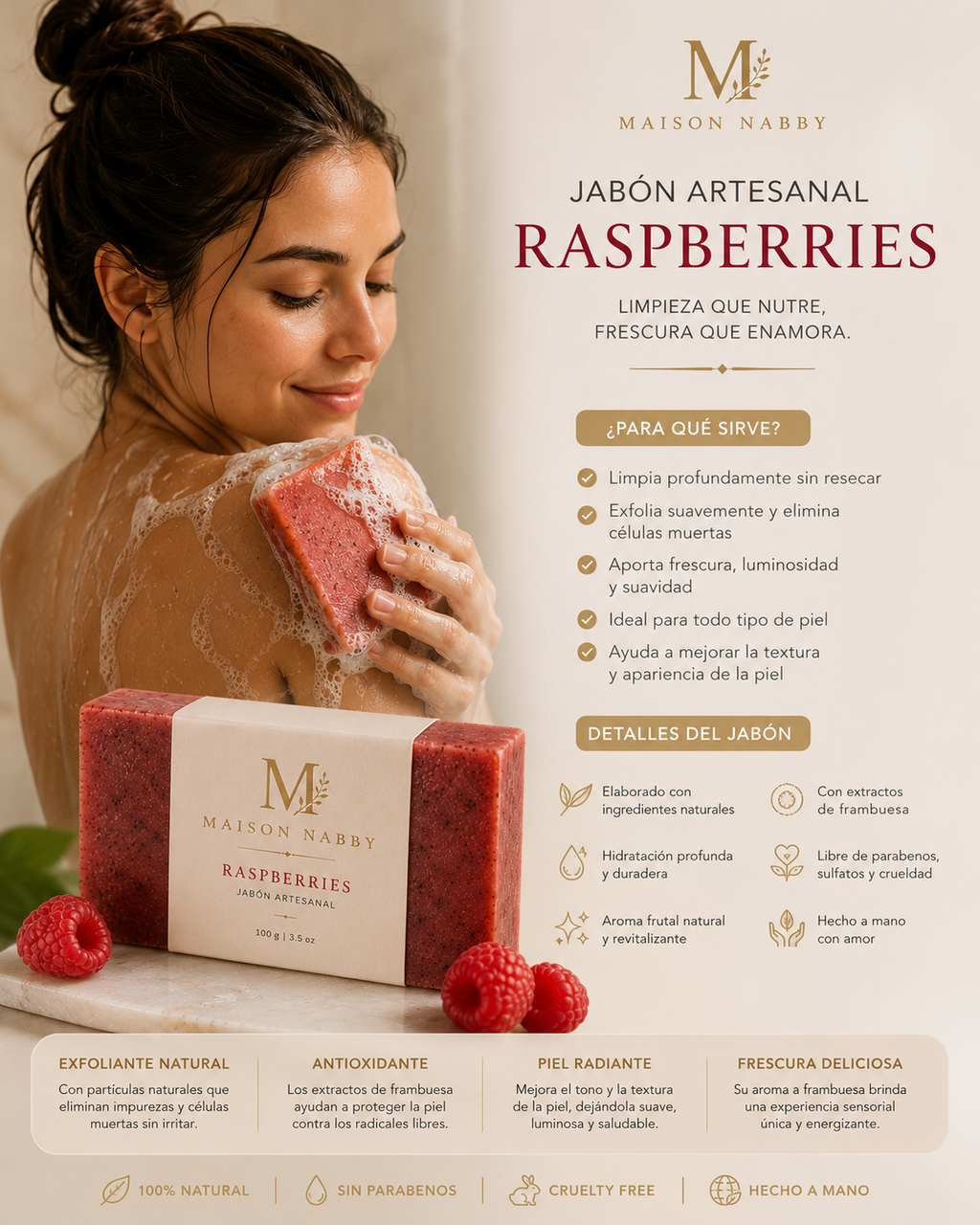 Strawberry Handmade Soap